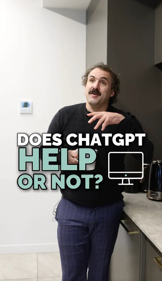 Does ChatGPT Help or Not reel for Poll Snow